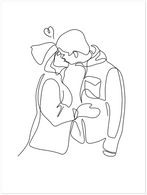 Custom One Line Poster