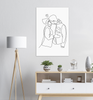 Custom One Line Poster
