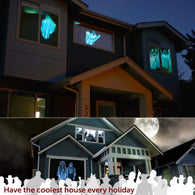Wonder Christmas Projector - Display Stunning Holiday Movies in Your Window - 12 Short Movies Included