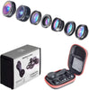 RETINA 7 in 1 IPhone Lens - Transform Your iPhone Into A Professional Camera - Fish Eye - Wide Angle - Macro and Zoom Lens for Any iPhone Xr, 8 Plus, 7 Plus, Xs max & All Android Phone Model