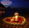 Beauty and the Beast Rose in a Glass Dome with Necklace and Love Letter