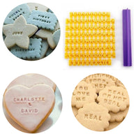 Alphabet Number & Letter Cookie Biscuit Stamp