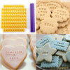 Alphabet Number & Letter Cookie Biscuit Stamp