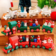 Christmas train with Santa