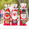 Santa Claus Wine Bottle Cover