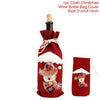 Santa Claus Wine Bottle Cover