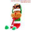 Santa Claus Wine Bottle Cover