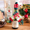 Santa Claus Wine Bottle Cover