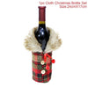 Santa Claus Wine Bottle Cover