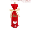 Santa Claus Wine Bottle Cover