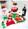 Santa Claus Wine Bottle Cover