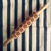 Christmas Embossing Rolling Pin